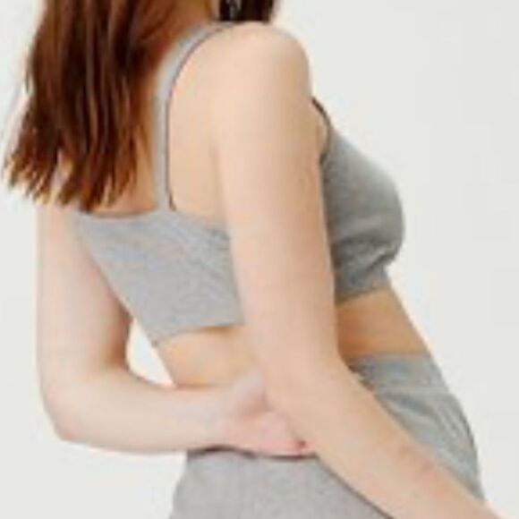 NWT Free People Oh Ribs Bralette in Gray - Picture 4 of 8